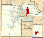 Maricopa County Incorporated and Planning areas Scottsdale highlighted